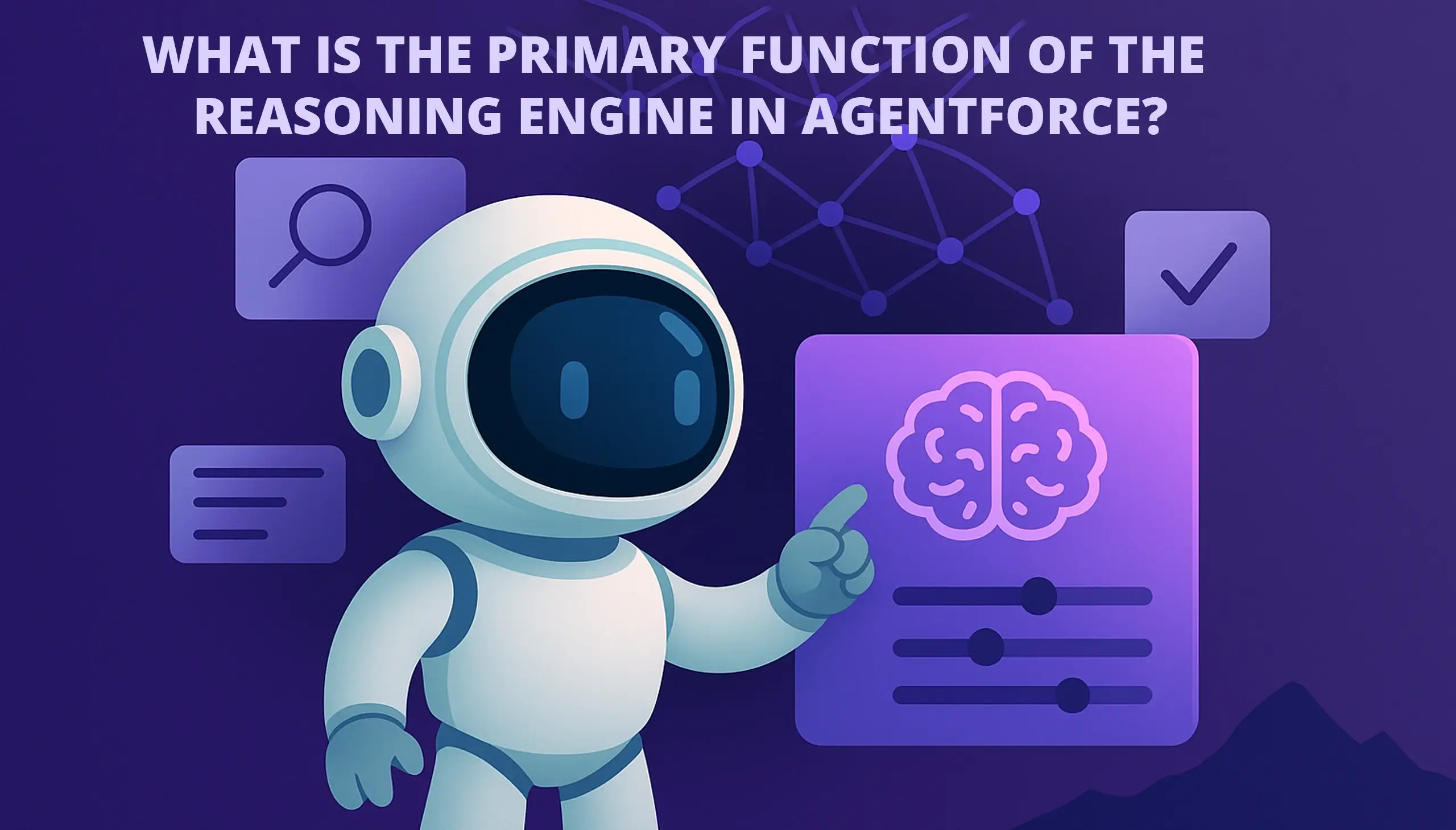 What Is the Primary Function of the Reasoning Engine in AgentForce?